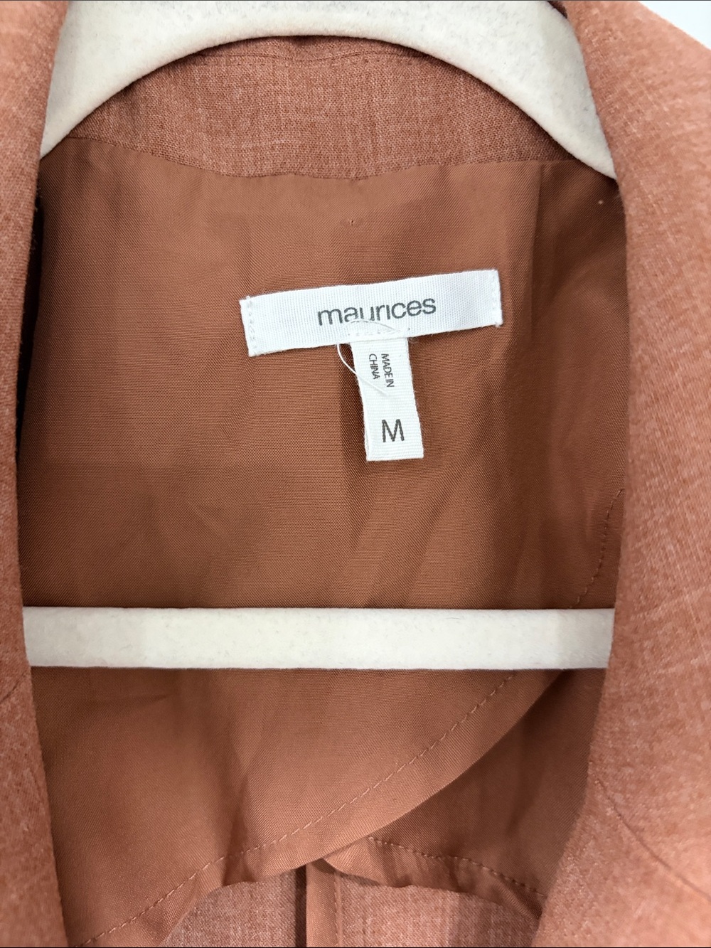 Maurices Rust-Tone Single-Button Blazer - Picture 2 of 5
